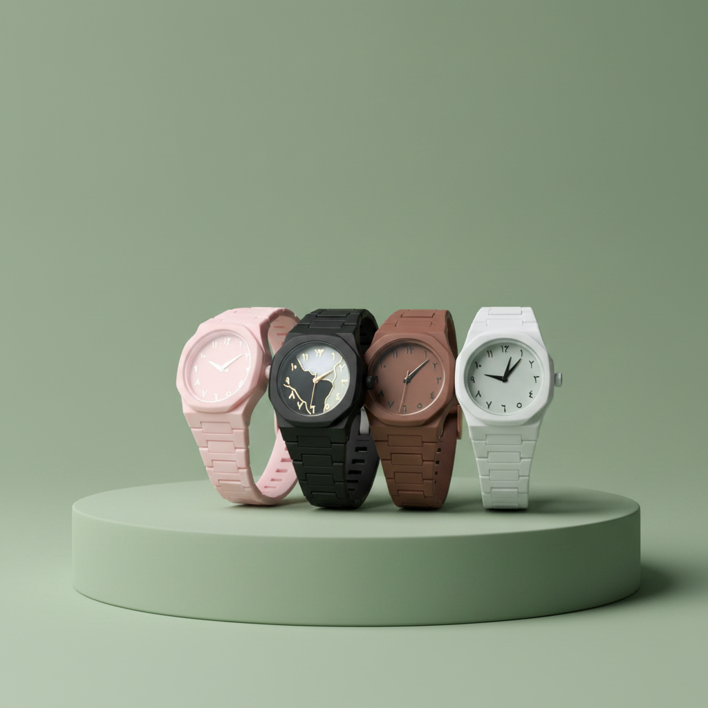 Detailed Ceramic Wristwatch